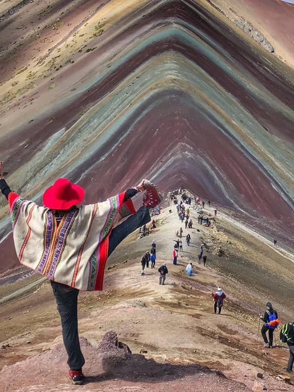 Palccoyo rainbow mountain